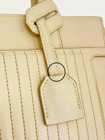 Pre - loved ZADIG & VOLTAIRE Candide Light Peach Tote Bag at Reems Closet