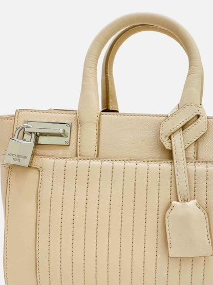 Pre - loved ZADIG & VOLTAIRE Candide Light Peach Tote Bag at Reems Closet