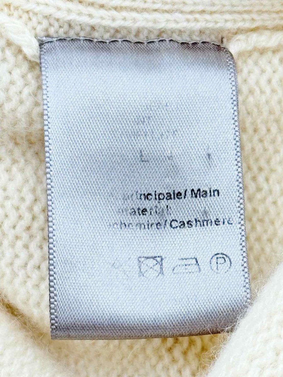 Pre - loved ZADIG & VOLTAIRE Cream Heart Print Size Large Jumper at Reems Closet