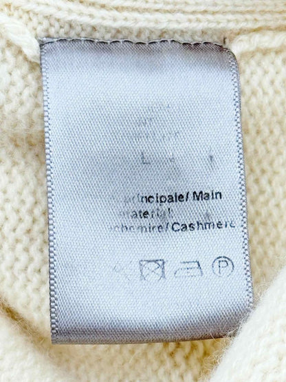 Pre - loved ZADIG & VOLTAIRE Cream Heart Print Size Large Jumper at Reems Closet