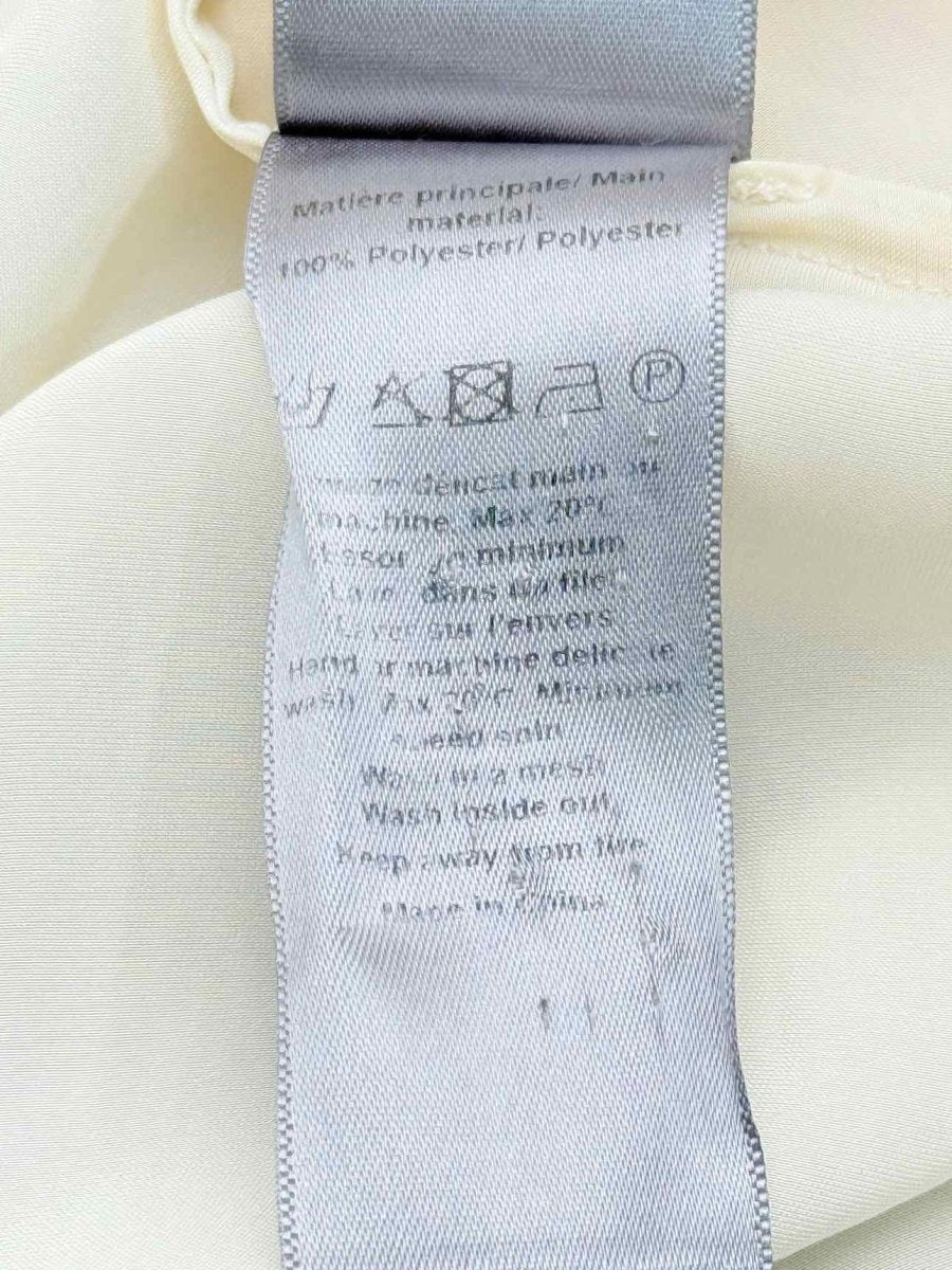 Pre - loved ZADIG & VOLTAIRE Cream Size Large Blouse at Reems Closet