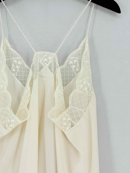 Pre - loved ZADIG & VOLTAIRE Cream Size Large Camisole at Reems Closet