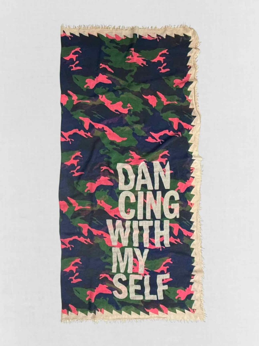 Pre - loved ZADIG & VOLTAIRE Green Multicolor Scarf at Reems Closet