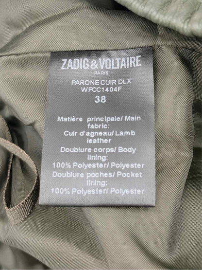 Pre - loved ZADIG & VOLTAIRE Khaki Size 27 Pants at Reems Closet