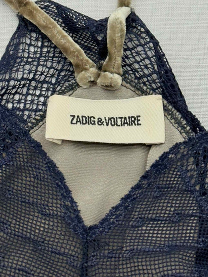 Pre - loved ZADIG & VOLTAIRE Khaki Size Small Camisole at Reems Closet