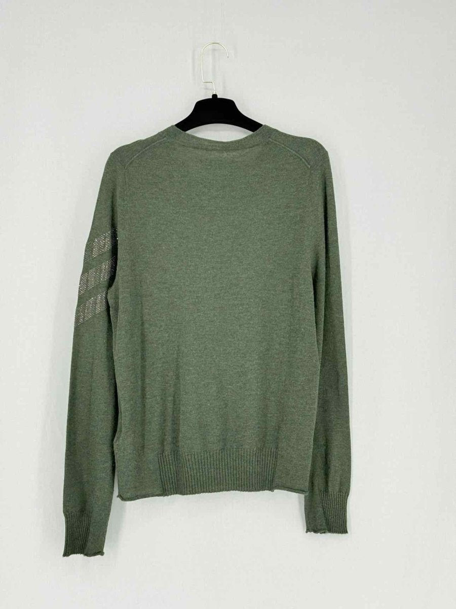 Pre - loved ZADIG & VOLTAIRE Monday Arrow Khaki Size Large Jumper at Reems Closet