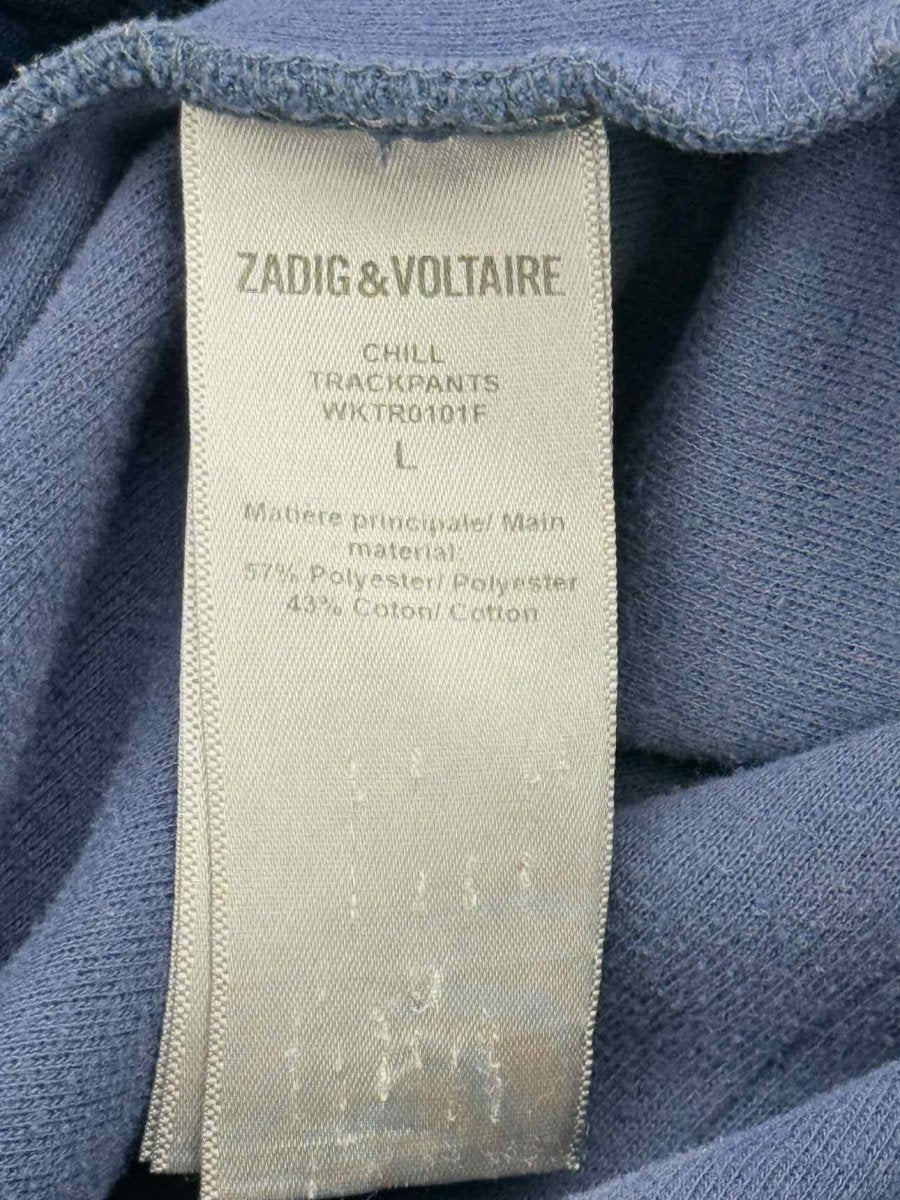 Pre - loved ZADIG & VOLTAIRE Navy Size Large Pants at Reems Closet