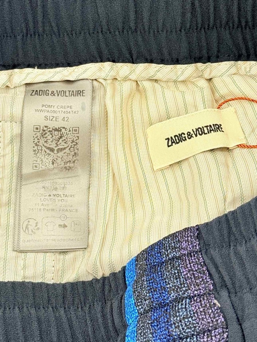 Pre - loved ZADIG & VOLTAIRE Navy Size US 10 Pants at Reems Closet