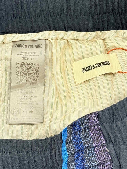 Pre - loved ZADIG & VOLTAIRE Navy Size US 10 Pants at Reems Closet