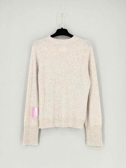 Pre - loved ZADIG & VOLTAIRE Pink Multicolor Size Large Jumper at Reems Closet