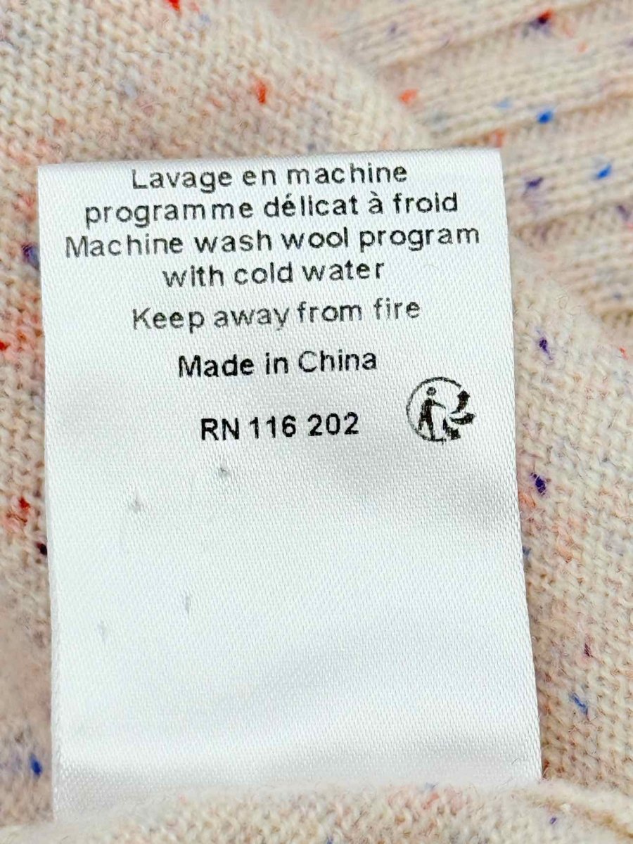 Pre - loved ZADIG & VOLTAIRE Pink Multicolor Size Large Jumper at Reems Closet