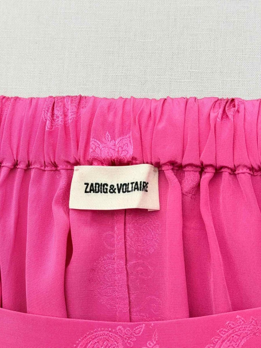 Pre-loved ZADIG & VOLTAIRE Pink Size US 6 Midi Skirt at Reems Closet
