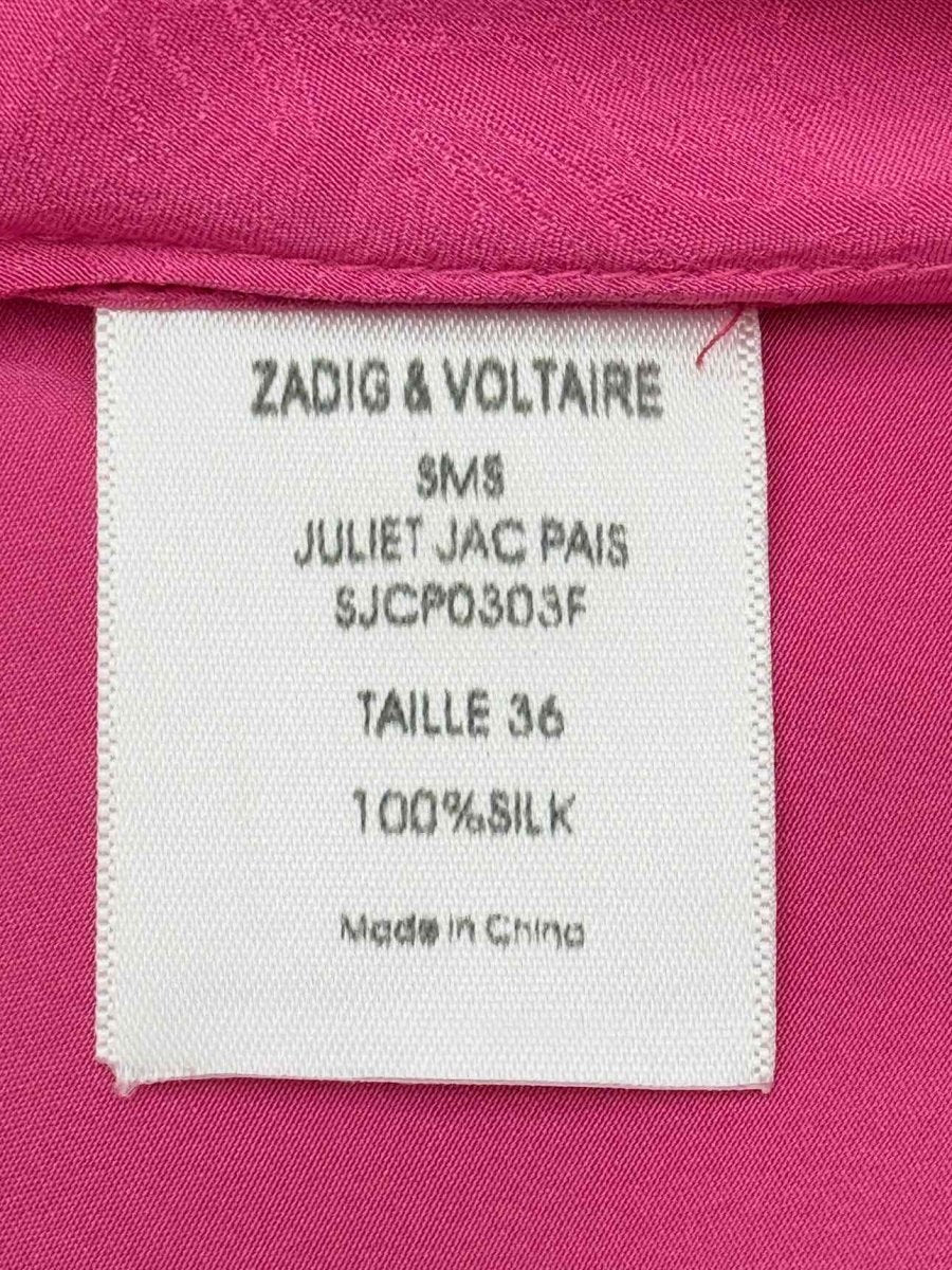 Pre-loved ZADIG & VOLTAIRE Pink Size US 6 Midi Skirt at Reems Closet