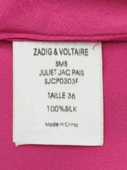 Pre-loved ZADIG & VOLTAIRE Pink Size US 6 Midi Skirt at Reems Closet