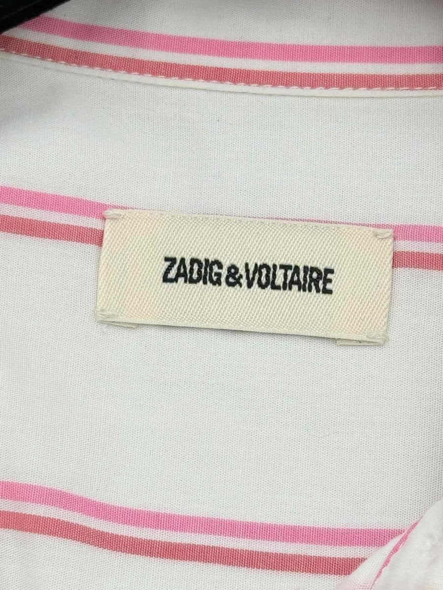 Pre - loved ZADIG & VOLTAIRE Pink Size XSmall Shirt at Reems Closet