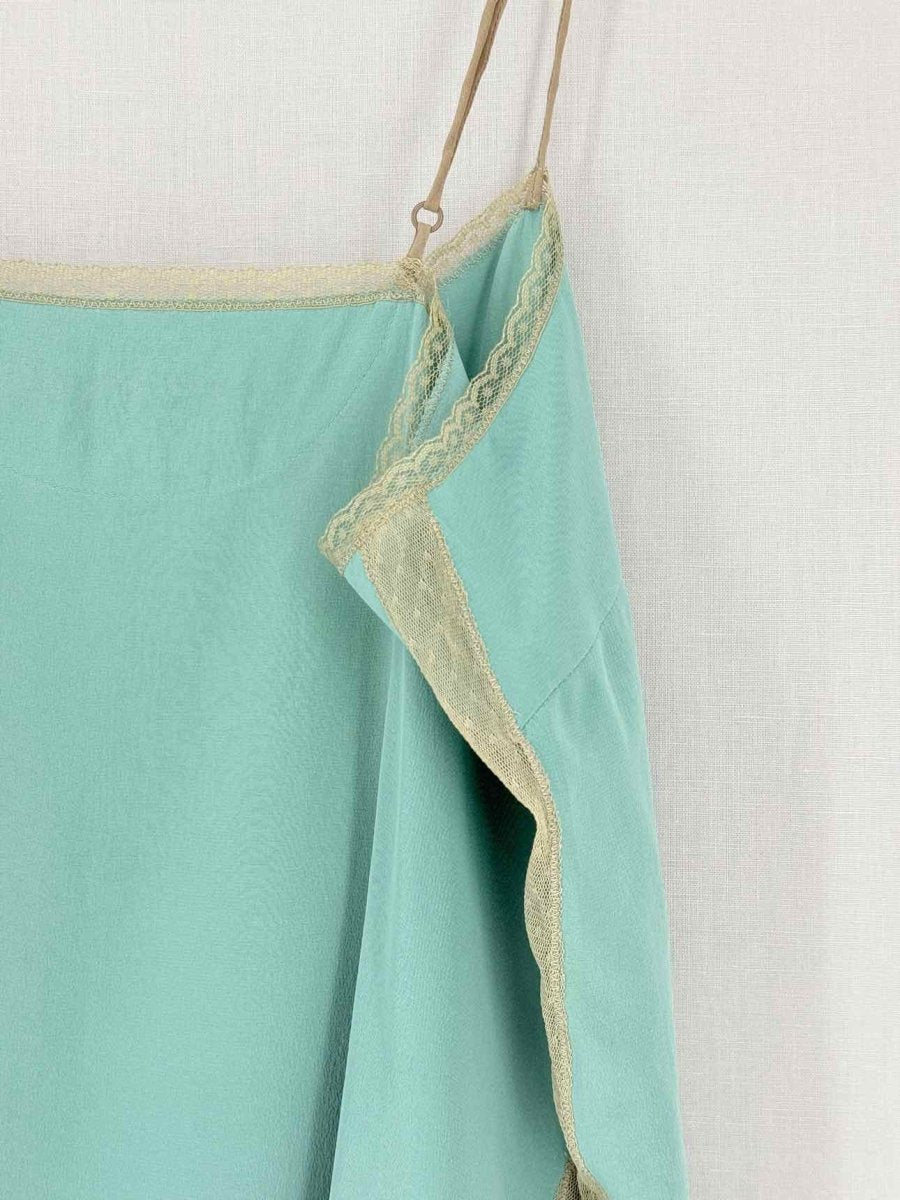 Pre - loved ZADIG & VOLTAIRE Turquoise Size Small Camisole at Reems Closet