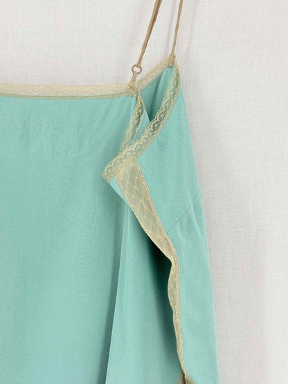 Pre - loved ZADIG & VOLTAIRE Turquoise Size Small Camisole at Reems Closet