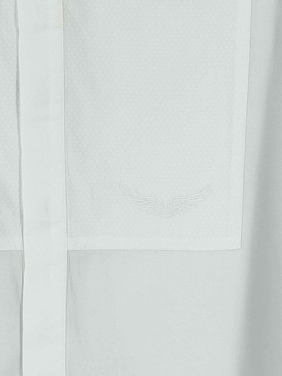 Pre - loved ZADIG & VOLTAIRE White Size Large Shirt at Reems Closet