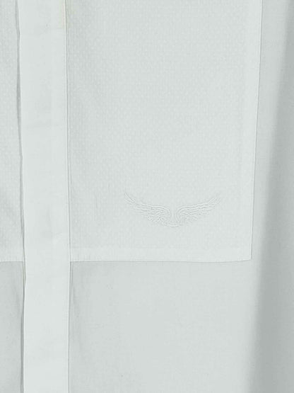 Pre - loved ZADIG & VOLTAIRE White Size Large Shirt at Reems Closet