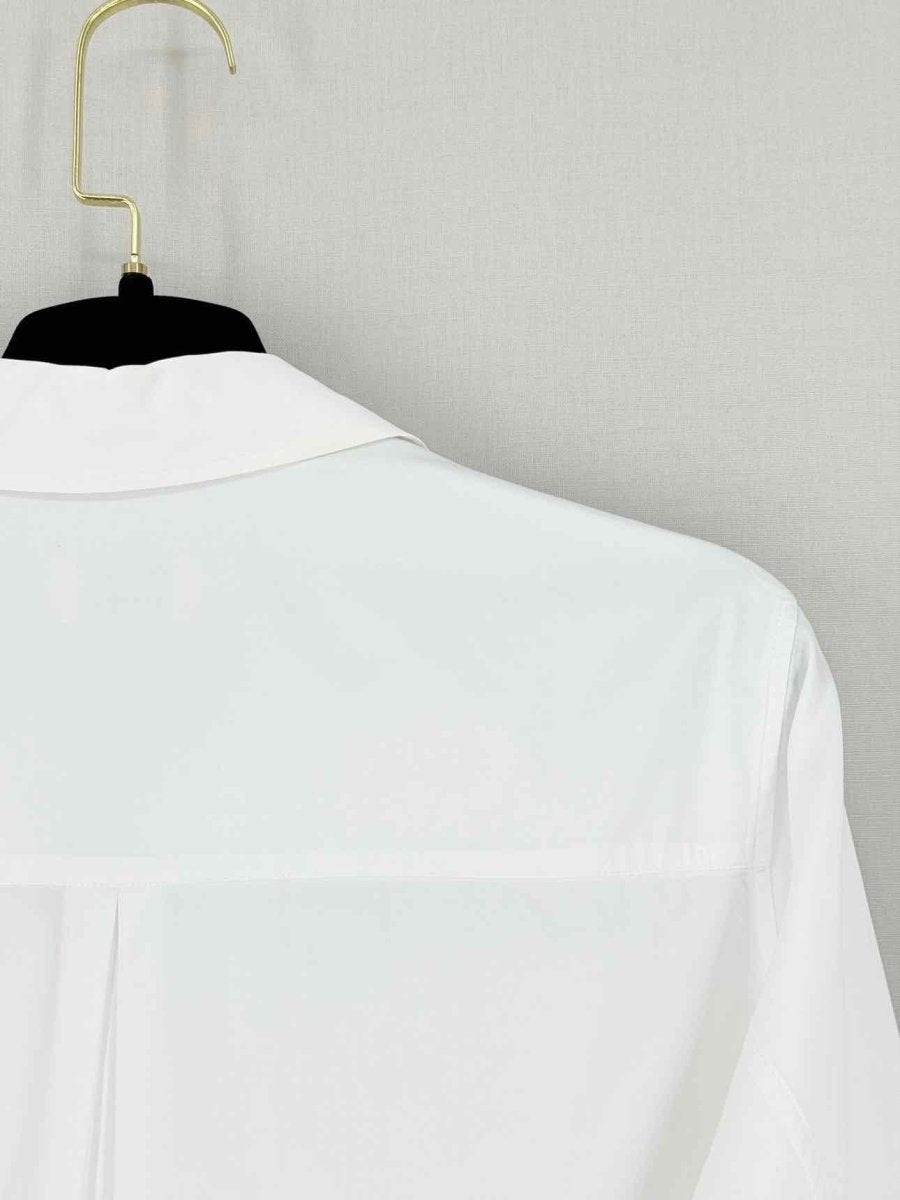 Pre - loved ZADIG & VOLTAIRE White Size Large Shirt at Reems Closet