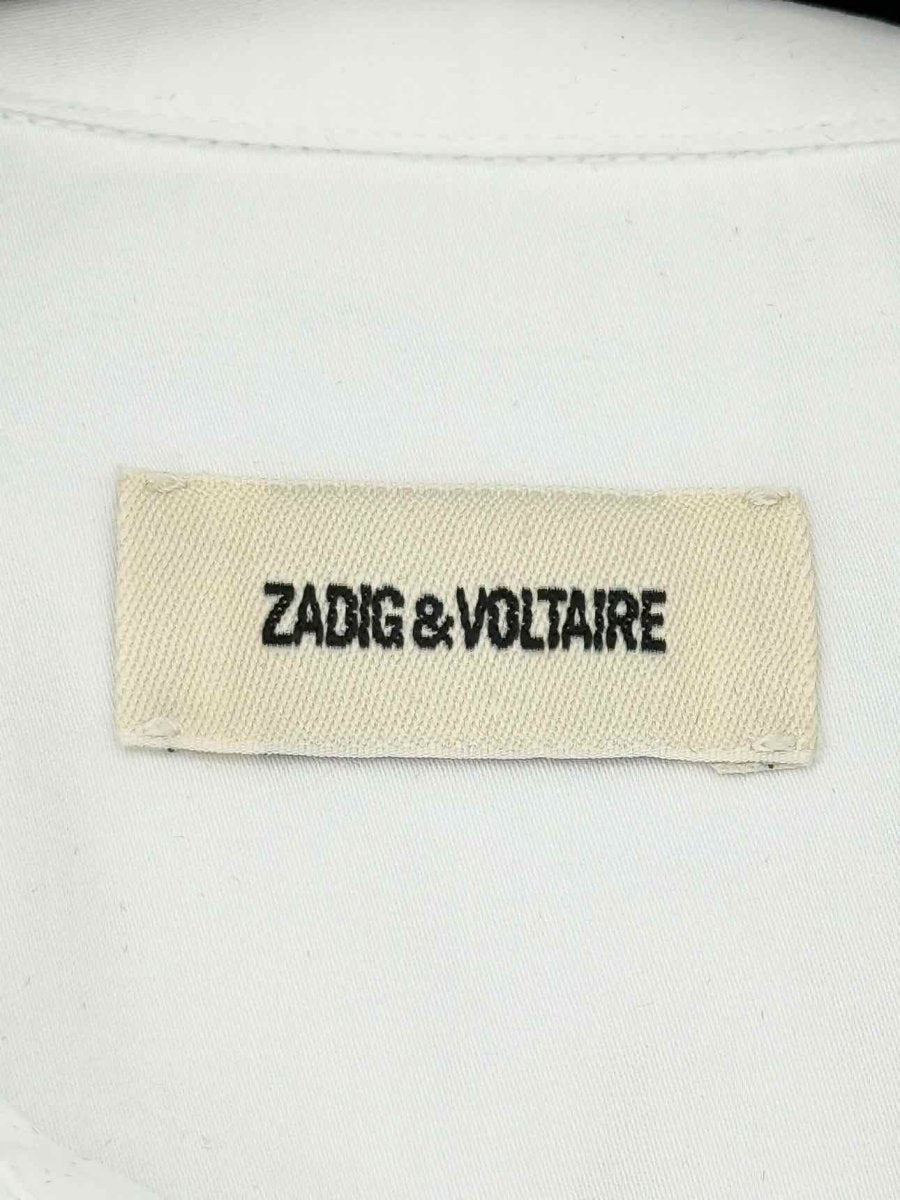 Pre - loved ZADIG & VOLTAIRE White Size Large Shirt at Reems Closet