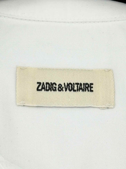 Pre - loved ZADIG & VOLTAIRE White Size Large Shirt at Reems Closet