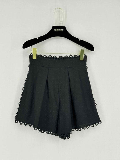 Pre - loved ZIMMERMANN Alia Black Ruffled Size US 0 Outfit Set at Reems Closet