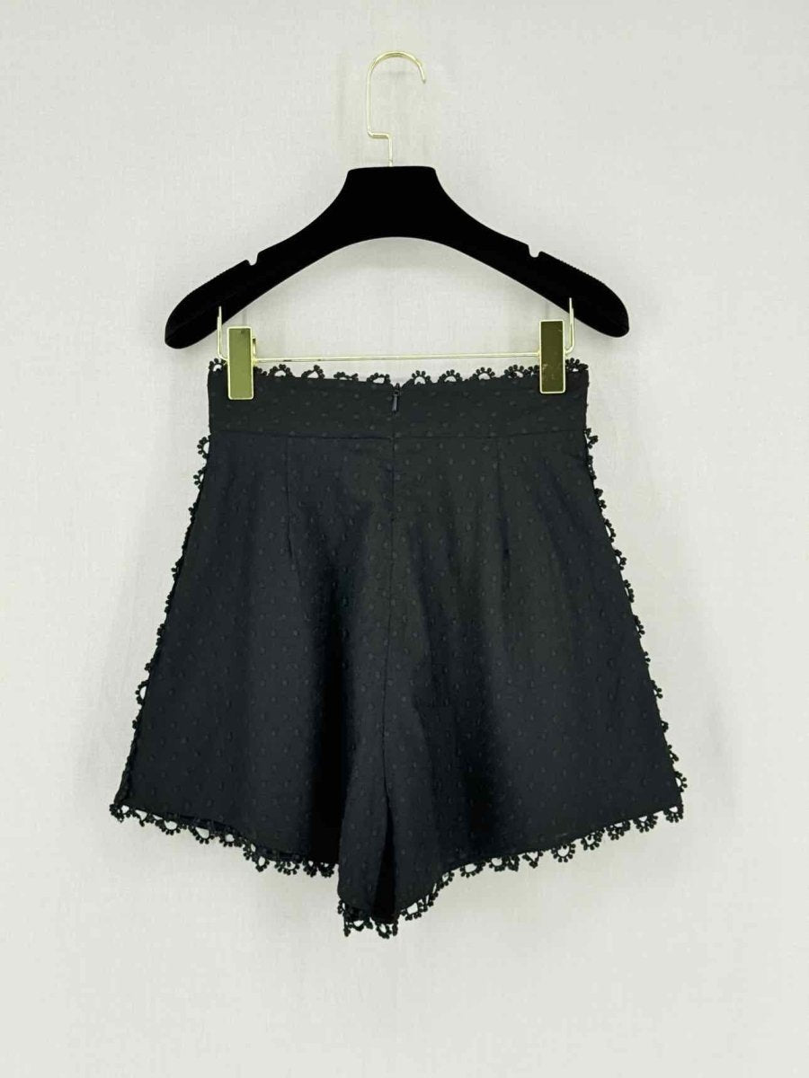 Pre - loved ZIMMERMANN Alia Black Ruffled Size US 0 Outfit Set at Reems Closet