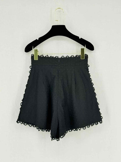 Pre - loved ZIMMERMANN Alia Black Ruffled Size US 0 Outfit Set at Reems Closet