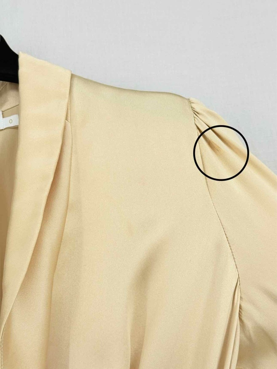 Pre - loved ZIMMERMANN Beige Size US 4 Knee Length Dress at Reems Closet