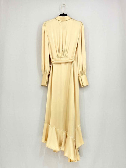Pre - loved ZIMMERMANN Beige Size US 4 Knee Length Dress at Reems Closet