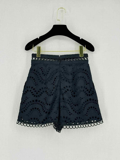 Pre - loved ZIMMERMANN Black Wave Size Small Outfit Set at Reems Closet