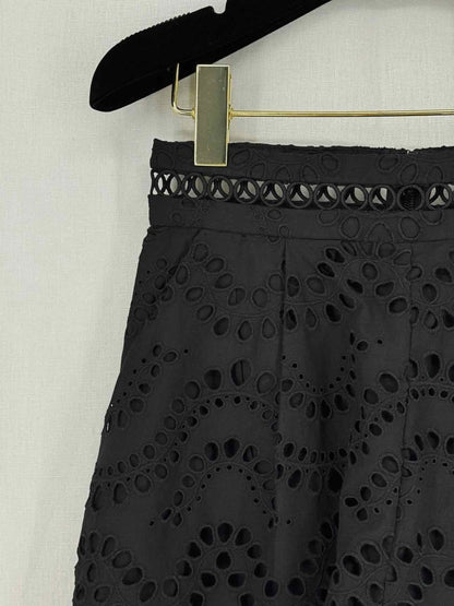 Pre - loved ZIMMERMANN Black Wave Size Small Outfit Set at Reems Closet