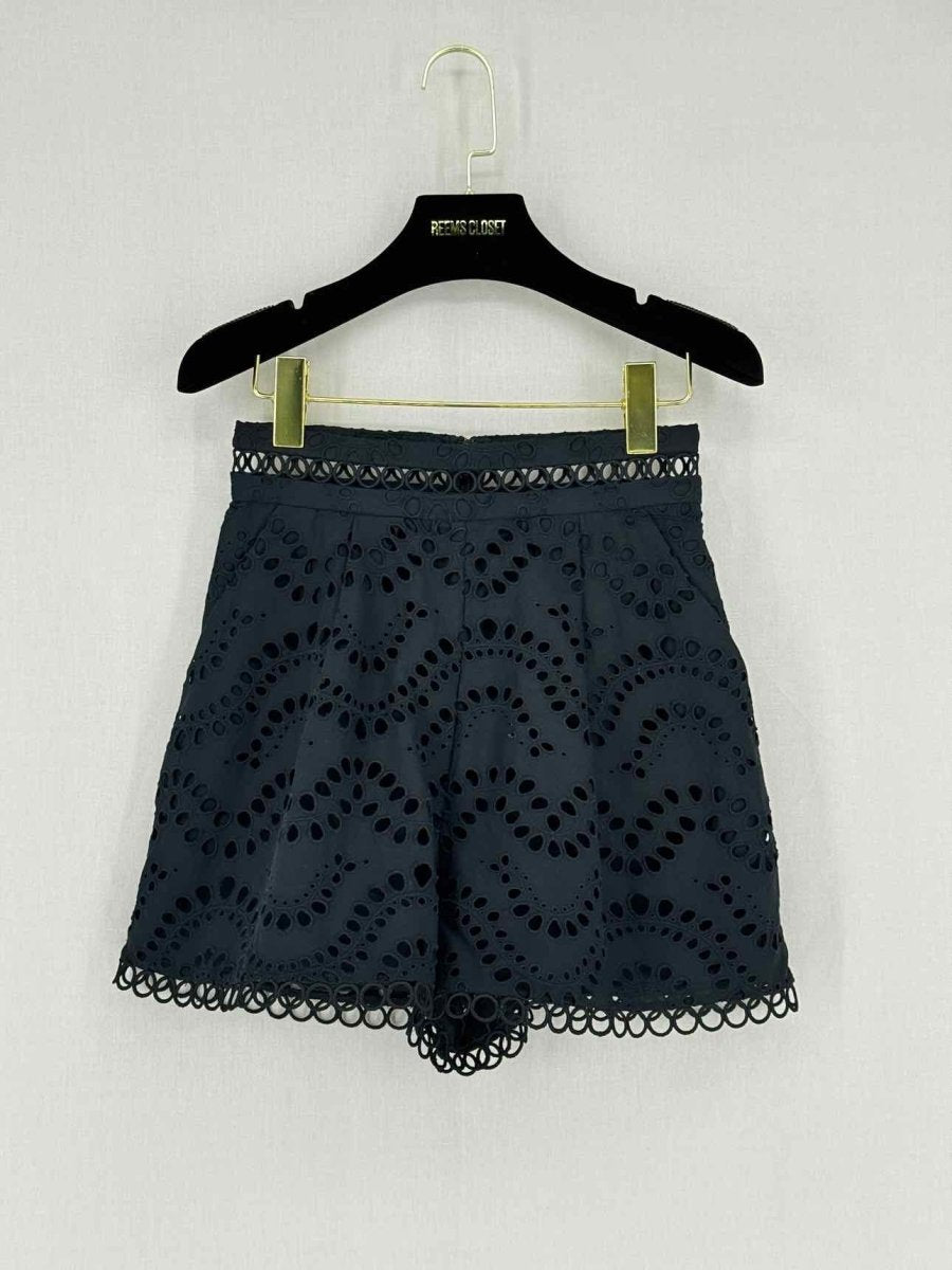 Pre - loved ZIMMERMANN Black Wave Size Small Outfit Set at Reems Closet