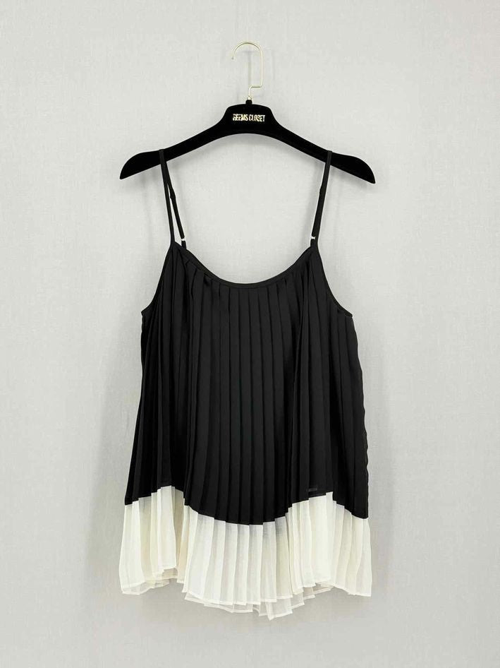 Pre-loved ZIMMERMANN Black & White Size Medium Camisole at Reems Closet