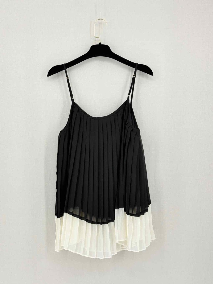 Pre-loved ZIMMERMANN Black & White Size Medium Camisole at Reems Closet