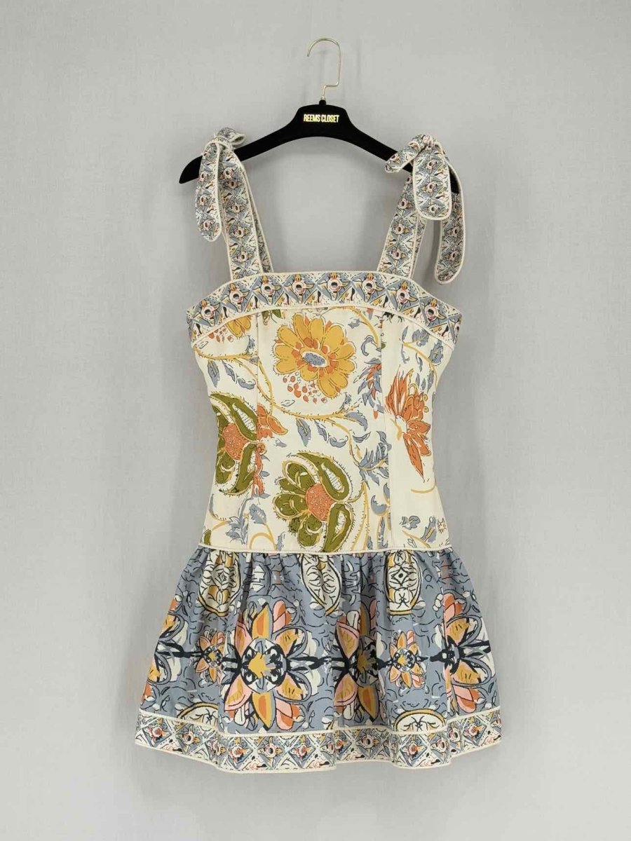Pre - loved ZIMMERMANN Edie Floral Size Medium Short Dress at Reems Closet