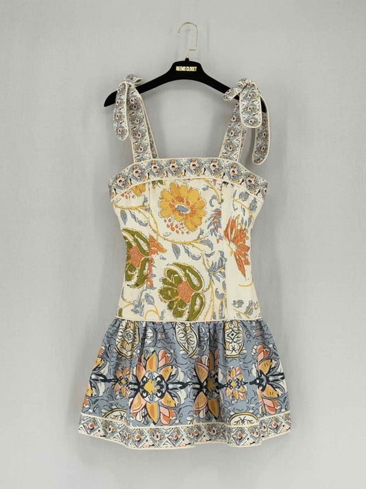 Pre - loved ZIMMERMANN Edie Floral Size Medium Short Dress at Reems Closet