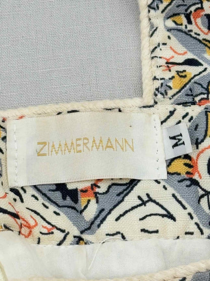 Pre - loved ZIMMERMANN Edie Floral Size Medium Short Dress at Reems Closet