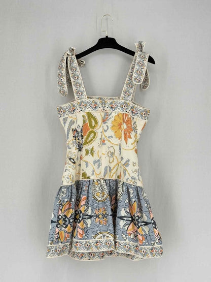 Pre - loved ZIMMERMANN Edie Floral Size Medium Short Dress at Reems Closet