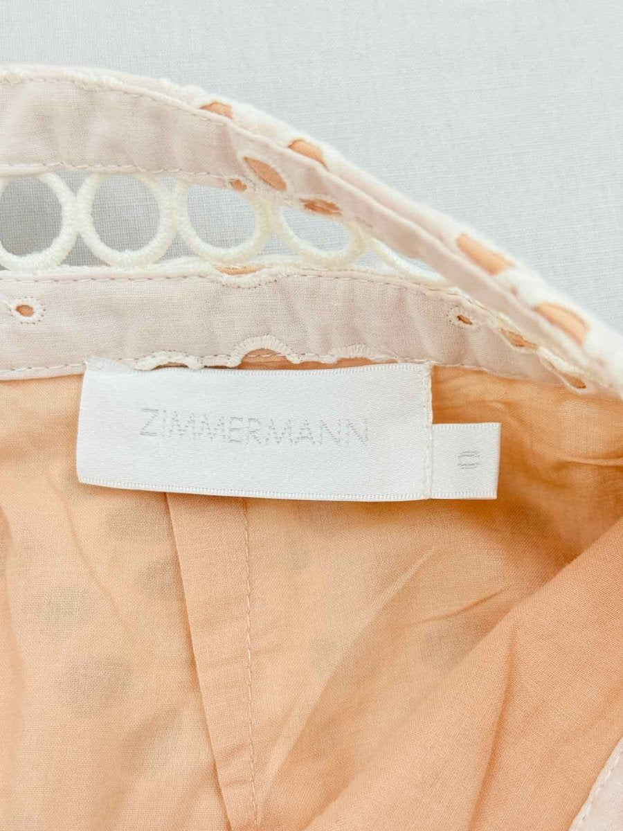 Pre - loved ZIMMERMANN Off - white Wave Size XSmall Outfit Set at Reems Closet