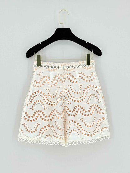 Pre - loved ZIMMERMANN Off - white Wave Size XSmall Outfit Set at Reems Closet