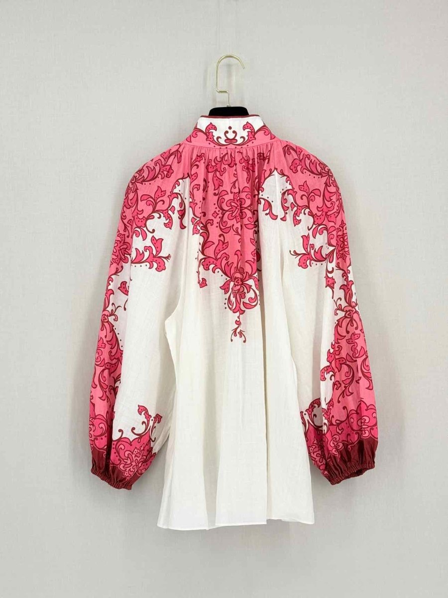 Pre-loved ZIMMERMANN Pink & White Size Medium Outfit Set at Reems Closet