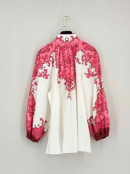 Pre-loved ZIMMERMANN Pink & White Size Medium Outfit Set at Reems Closet