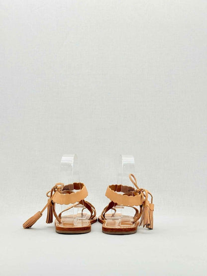 Pre - loved ZIMMERMANN Tan Size EU 37 Sandals at Reems Closet