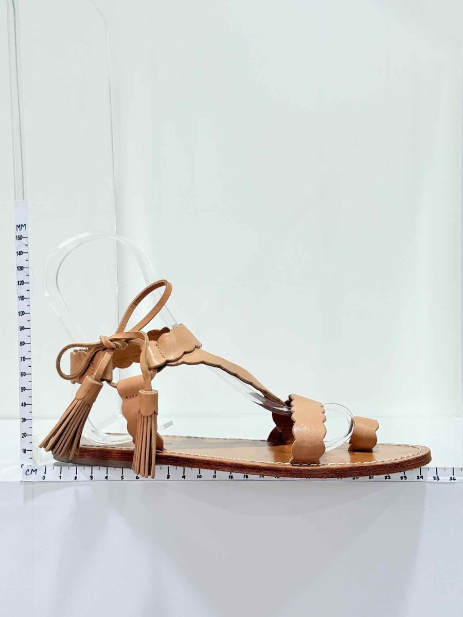 Pre - loved ZIMMERMANN Tan Size EU 37 Sandals at Reems Closet