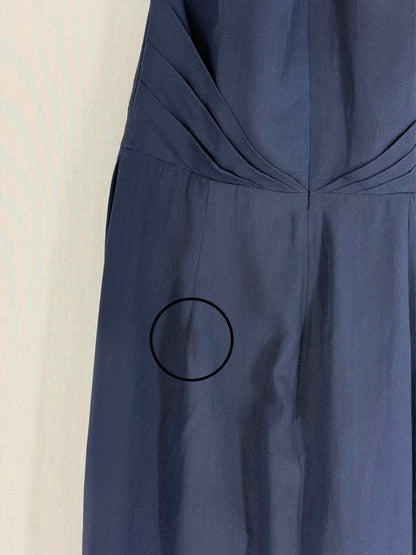 Pre-loved ZIMMERMANN Tuck Blue Size Small Knee Length Dress at Reems Closet