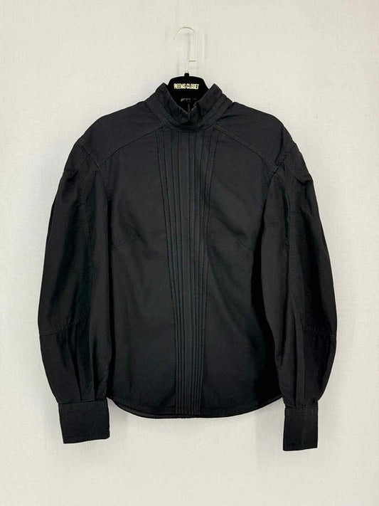 Pre-loved ZIMMERMANN Tuxedo Black Size Medium Blouse at Reems Closet