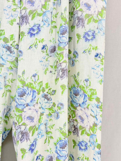 Pre - loved ZIMMERMANN White Multicolor Floral Size US 10 Pants at Reems Closet