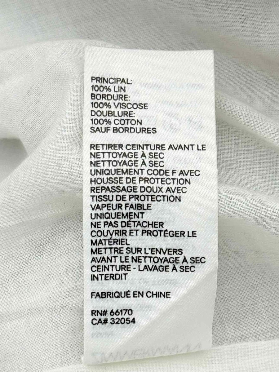 Pre-loved ZIMMERMANN White Multicolor Size Small Midi Skirt at Reems Closet